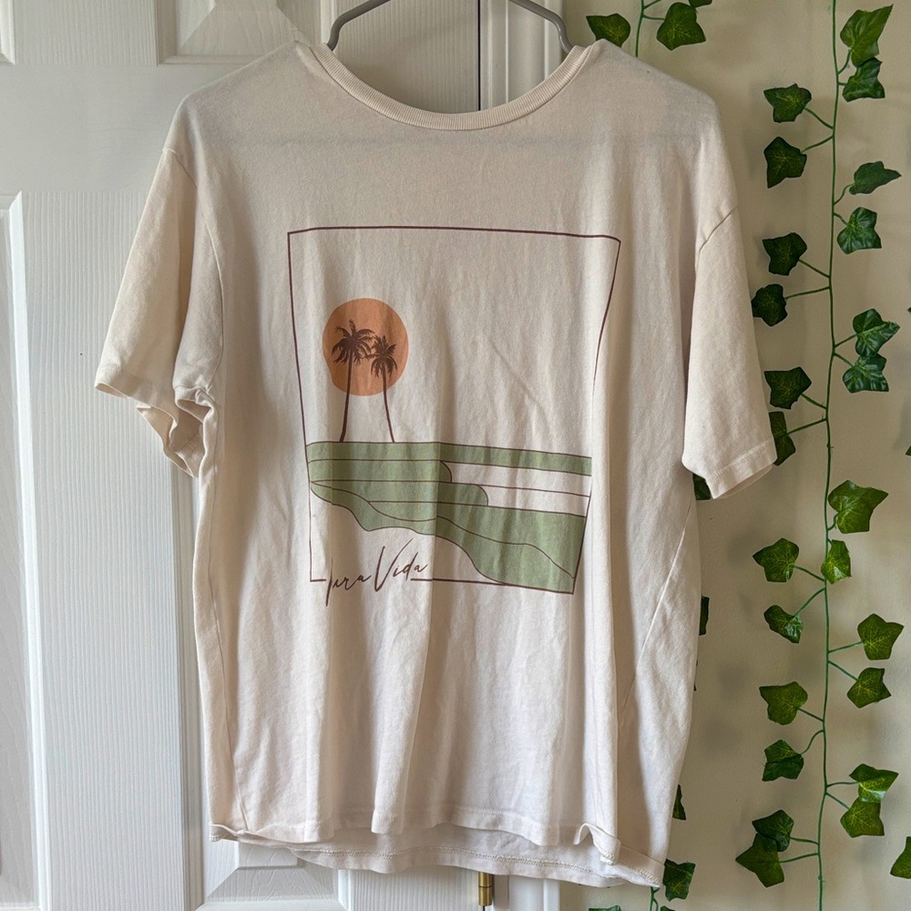 Pura Vida Cream T-Shirt